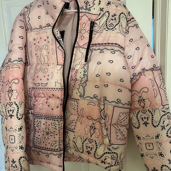 Paisley Bandana Print Jacket 